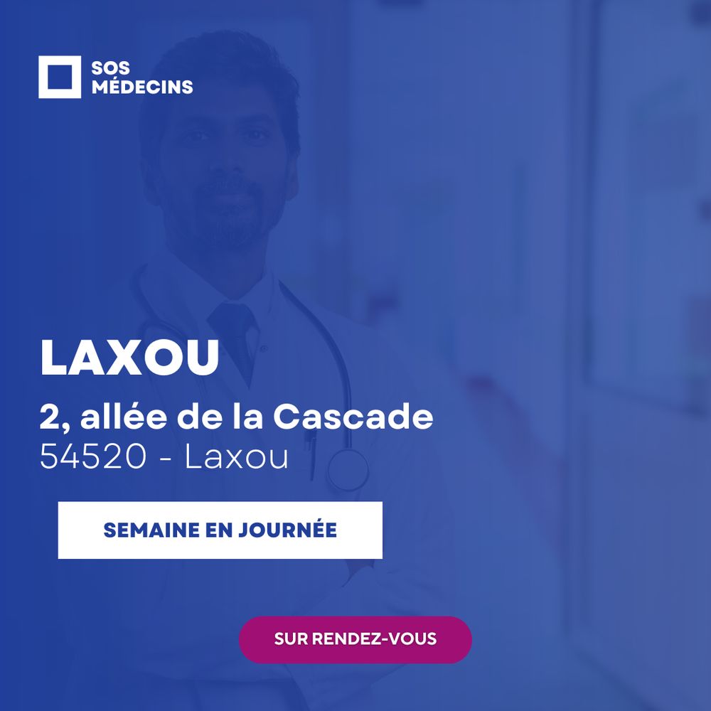 Cabinet SOS Médecins de Laxou, allée de la Cascade